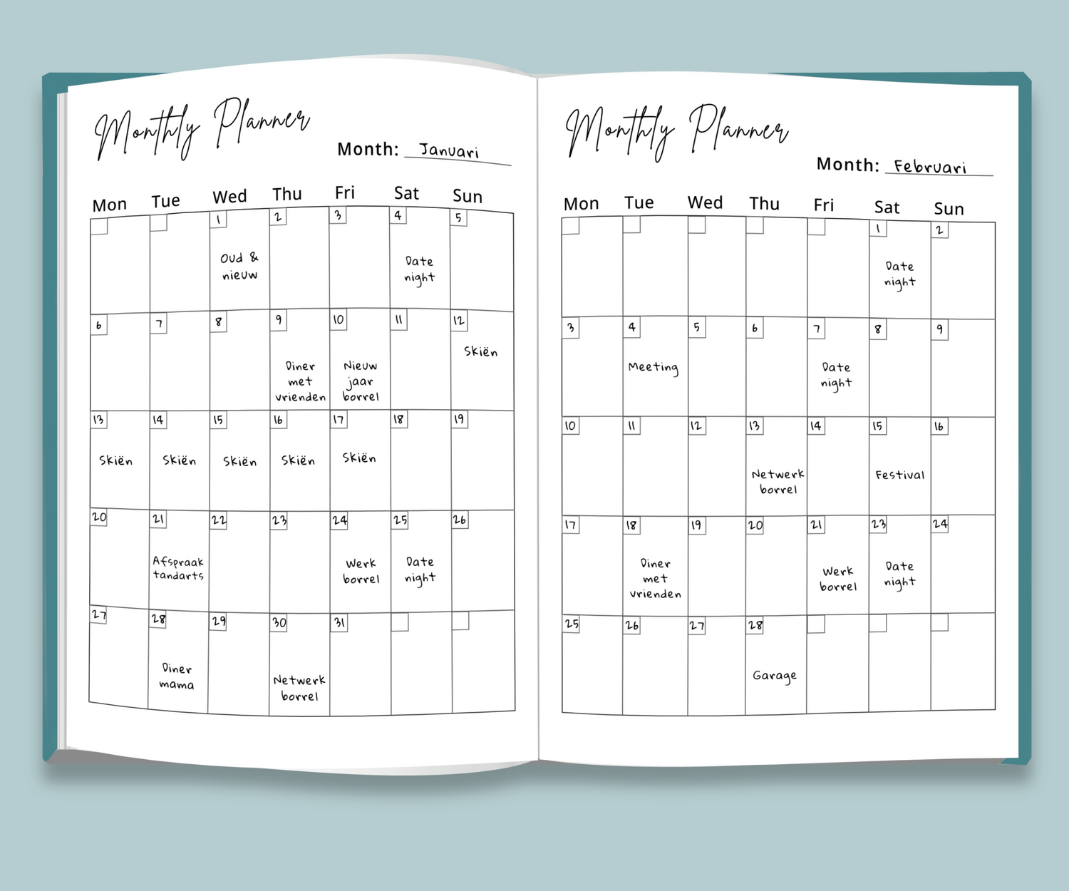 Maandplanner