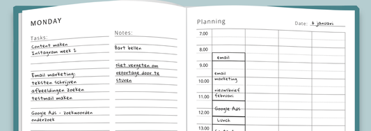 Blog Focus Planners time blocking
