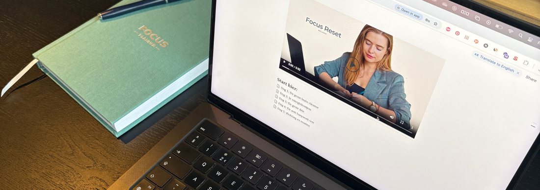 Focus Planners - blog multitasken