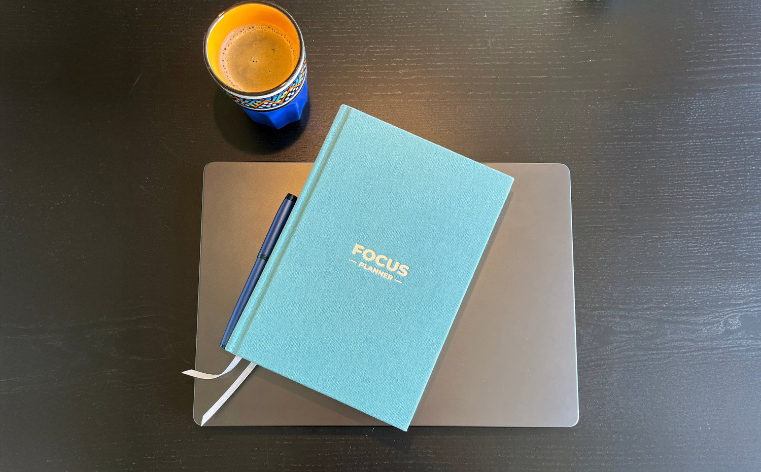 Focus Planner & macbook